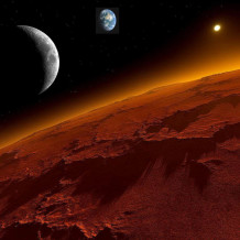 Marte se acerca a la tierra