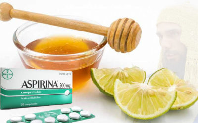 Medicina contra el covid 19, limones, aspirinas y miel.